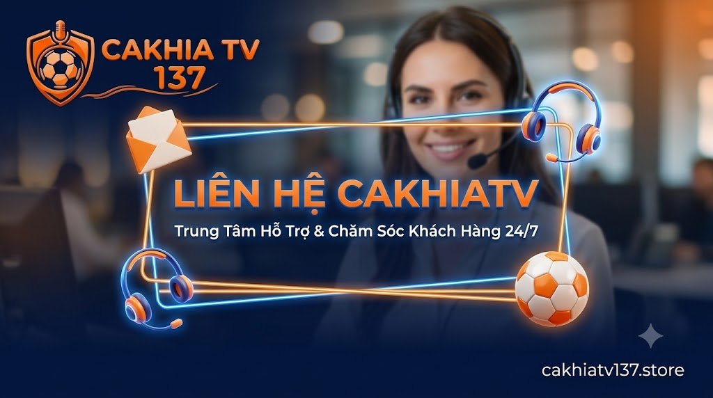 Trung tâm hỗ trợ và chăm sóc khách hàng trực tuyến 24/7 của Cakhia TV
